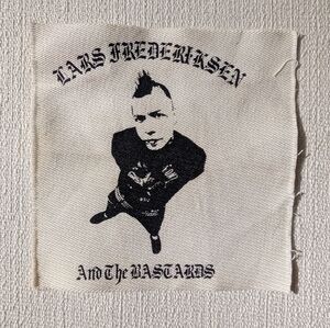 Lars Frederiksen and the Bastards 4" x 4" Sew On Patch NEW